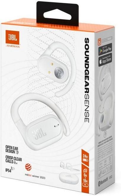 JBL Soundgear Sense Wit | True Wireless oordopjes | Beeld&Geluid Koptelefoons | 1200130003912 - Foto 14