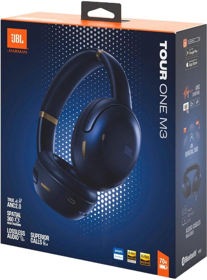 JBL TOUR ONE M3 bluetooth Over-ear hoofdtelefoon blauw - Foto 8