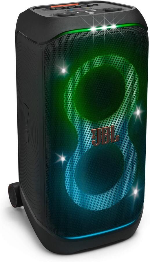 JBL Party-luidspreker PartyBox Stage 320 18u accuduur dynamische lichtshow telescopische handgreep auracast - Foto 19