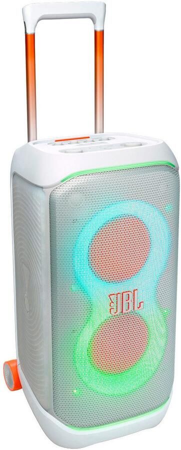 JBL Party-luidspreker PartyBox Stage 320 18u accuduur dynamische lichtshow telescopische handgreep auracast