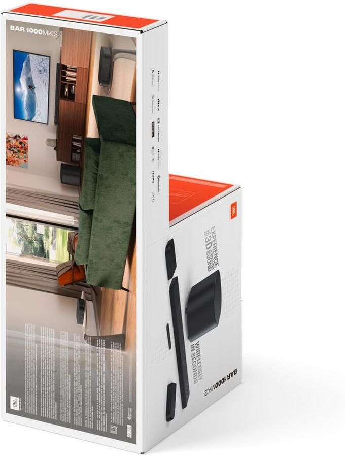 JBL Bar 1000 M2 Soundbar Zwart - Foto 5