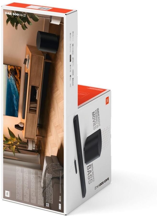 JBL Bar 500 M2 Soundbar Zwart - Foto 5