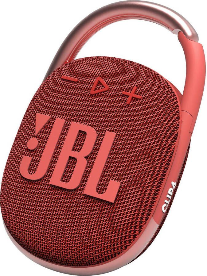 JBL Clip 4 Rood | Speakers | Beeld&Geluid Audio | 6925281979316 - Foto 2