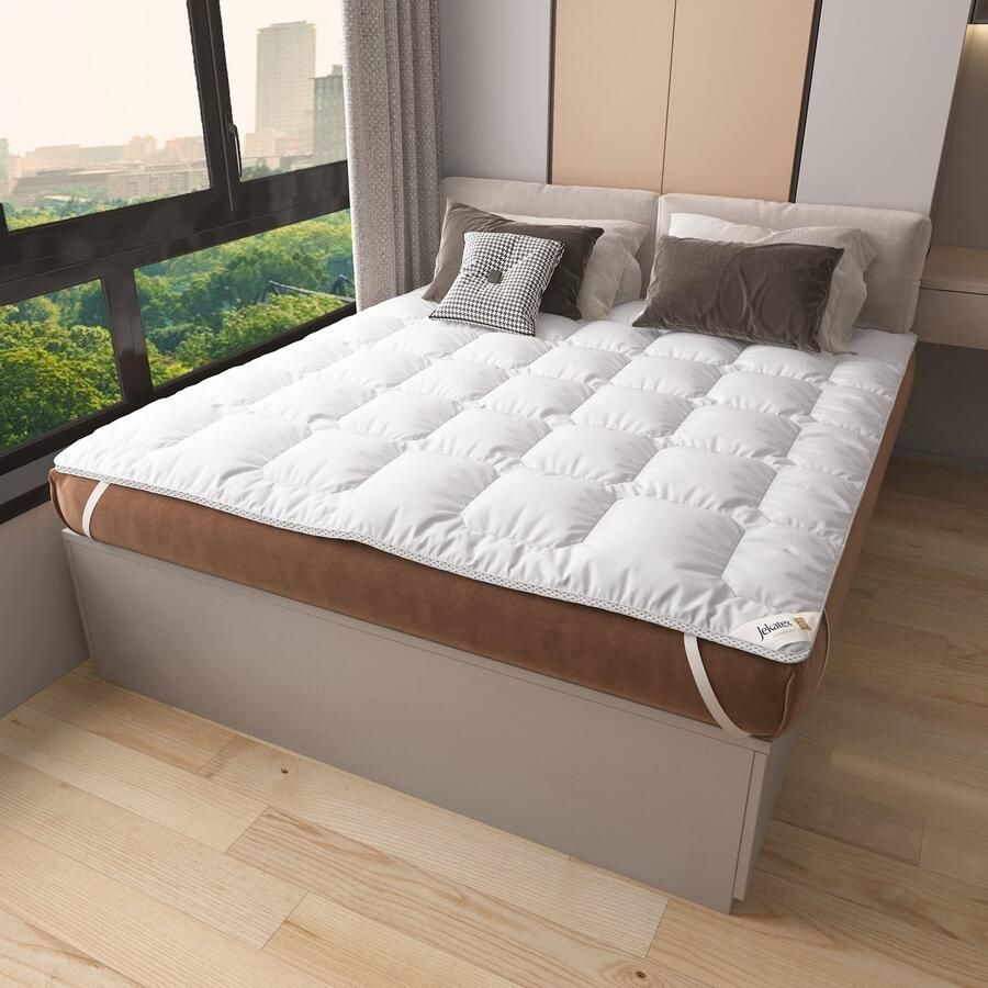 Jekatex Matrasdek Duo premium 5 sterren allergievriendelijk topper verschillende maten