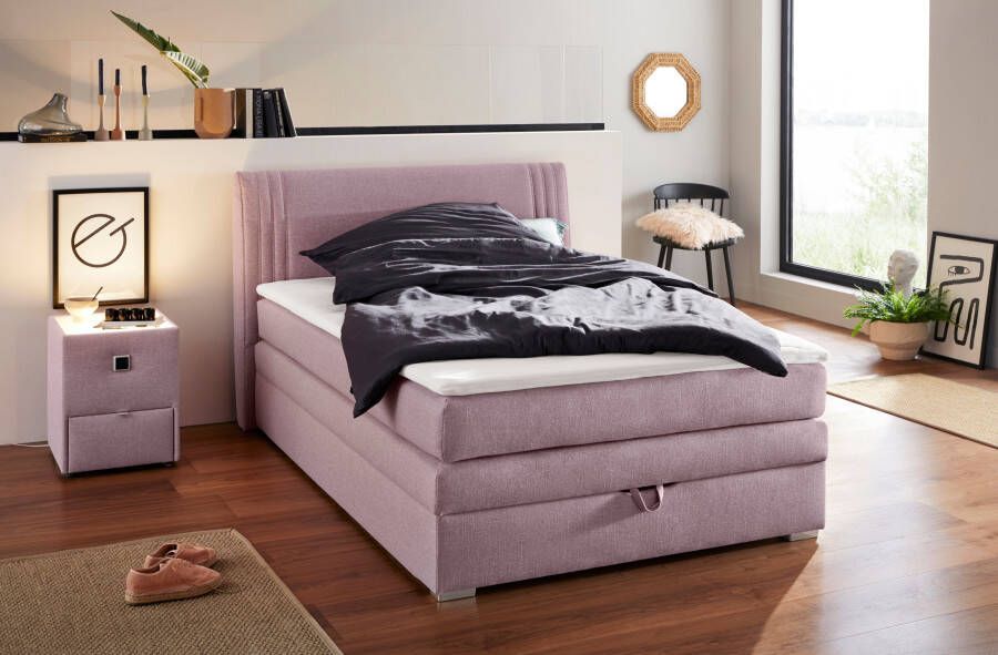 Jockenhöfer Gruppe Boxspring Amira OTTOs Choice! Topseller met bedkist en topper