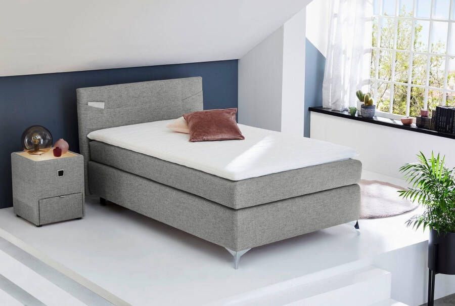 Jockenhöfer Gruppe Boxspring Nora te bestellen in de afmetingen 100 120 & 140 cm