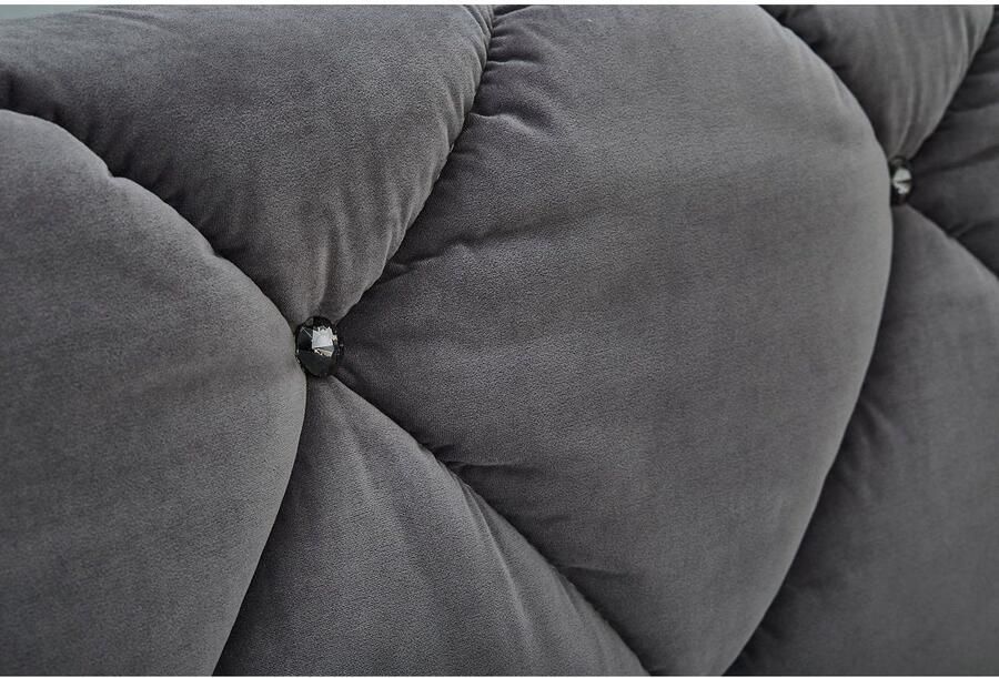 Jockenhöfer Gruppe Boxspring Bella te bestellen in 140 & 18 cm breedte met topmatras van koudschuim en rookglas-stenen