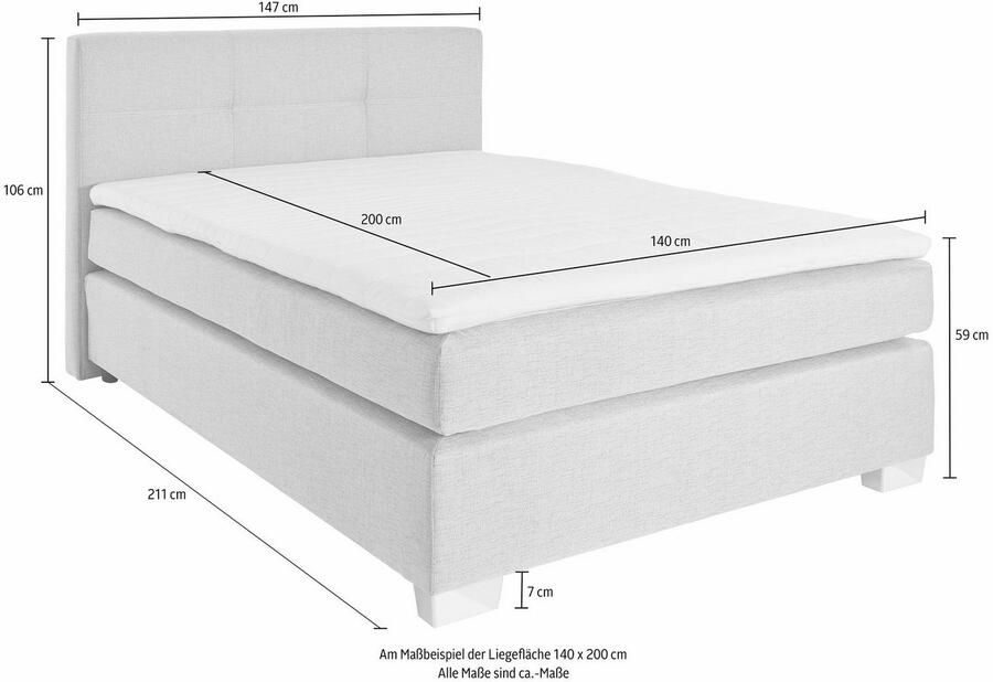 Jockenhöfer Gruppe Boxspring Evita