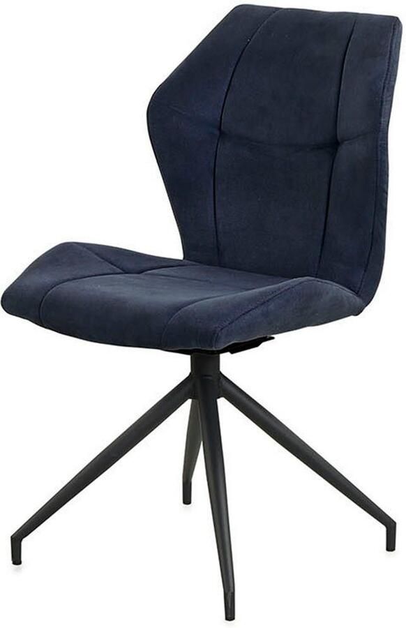 Jockenhöfer Gruppe Draaistoel Emilio Inclusief draaifunctie (360° draaibaar) verkrijgbaar in 2 kleuren (set 2 stuks)