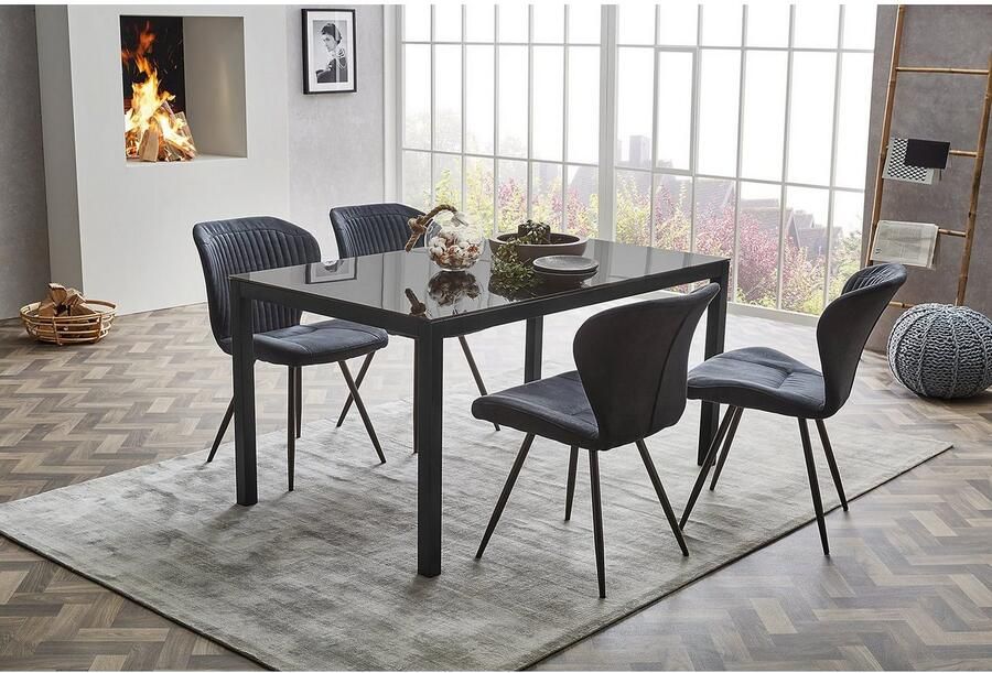 Jockenhöfer Gruppe Eetkamerstoel Düren in vintage-look (set 2 stuks)