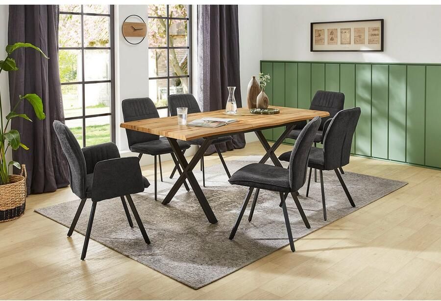 Jockenhöfer Gruppe Stoel met 4 poten Kelly AL (set 4 stuks)