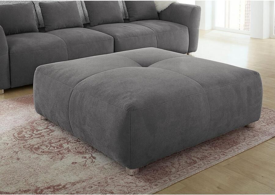 Jockenhöfer Gruppe Hocker Gulliver met binnenveringsinterieur voor heerlijk zacht prettig zitcomfort