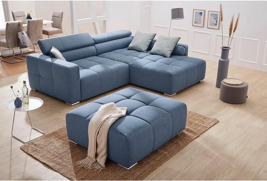 Jockenhöfer Gruppe Hocker Salerno met royaal zitoppervlak