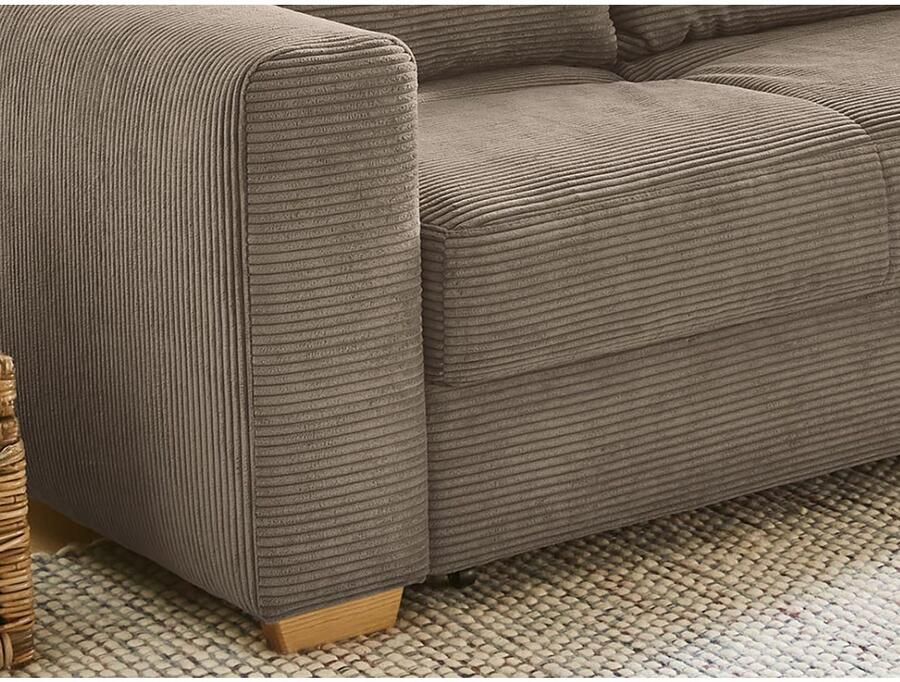 Jockenhöfer Gruppe Hoekbank Kampen Slaapbank functie binnenvering bedbox voetenbank poef Ottoman links of rechts te plaatsen