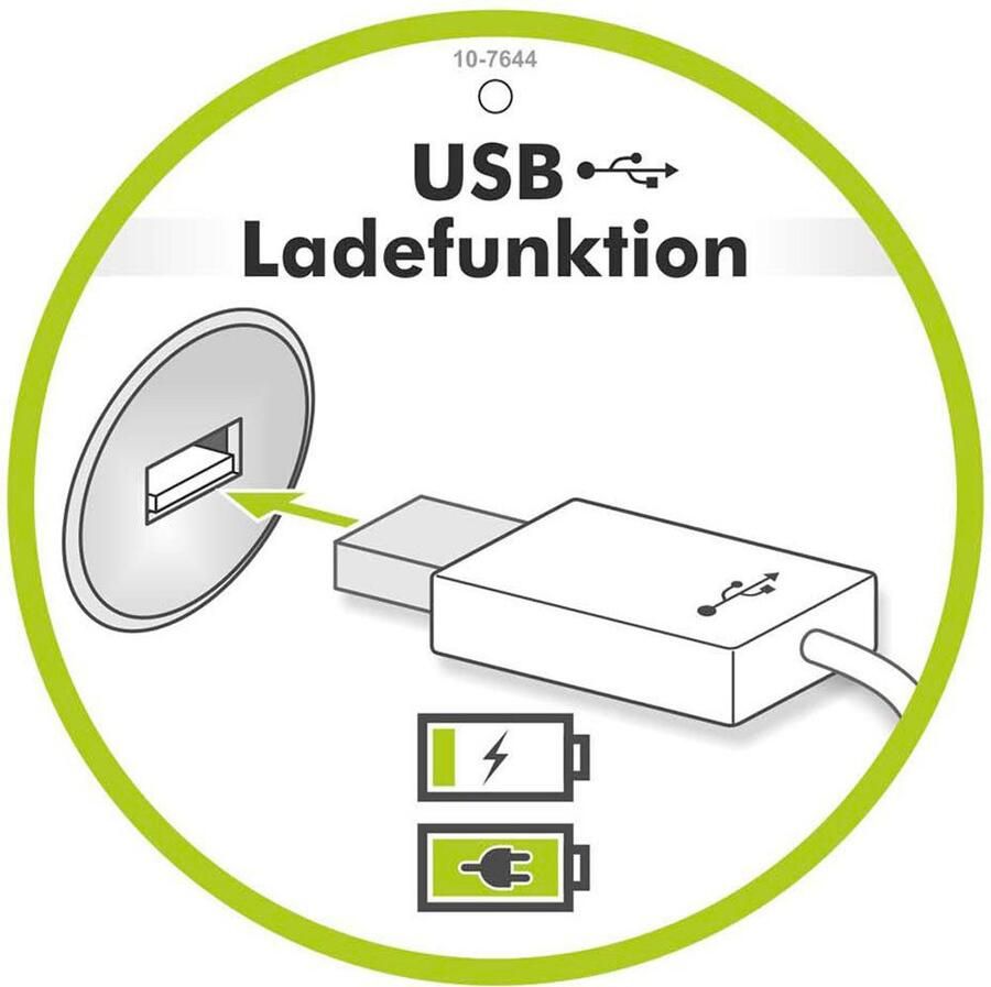 Jockenhöfer Gruppe Hoekbank Luciano L-vorm met inductieve oplaadmogelijkheid USB-A & USB-C oplaadpoort