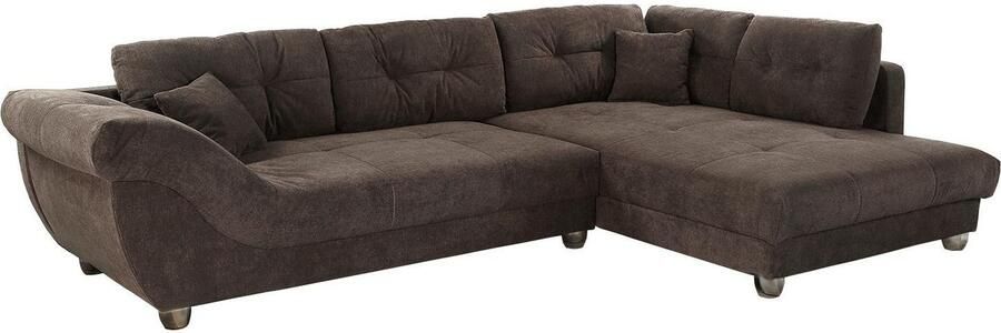 Jockenhöfer Gruppe Hoekbank Siena L-vorm groot zit- en ligoppervlak ottomane links of rechts te monteren