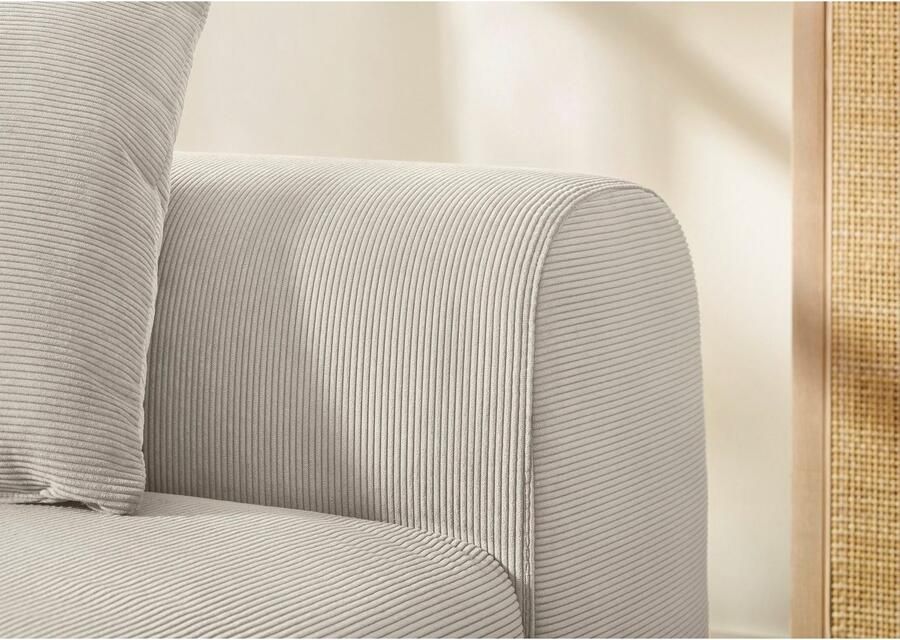 Jockenhöfer Gruppe Megabank Moldau XXL B: 306 cm inclusief losse rug- en sierkussens vrij plaatsbaar