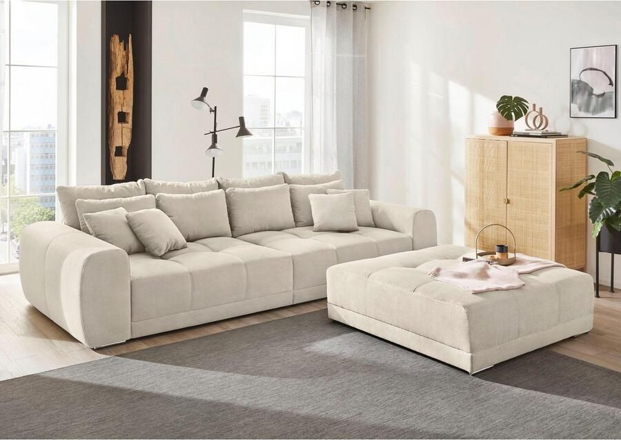 Jockenhöfer Gruppe Hocker Moldau XXL B: 120 cm Mega-Hocker in XXL-formaat