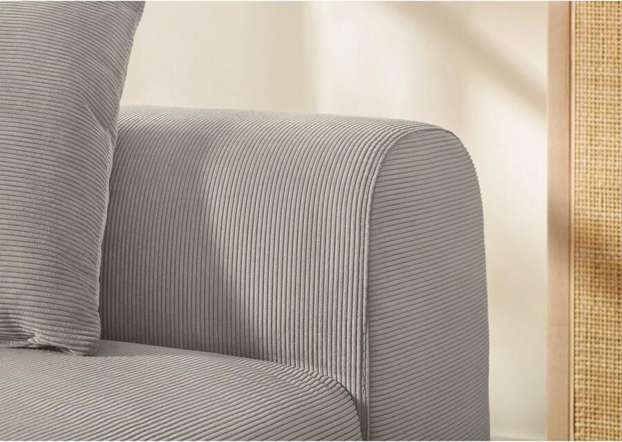 Jockenhöfer Gruppe Megabank Moldau XXL B: 306 cm inclusief losse rug- en sierkussens vrij plaatsbaar