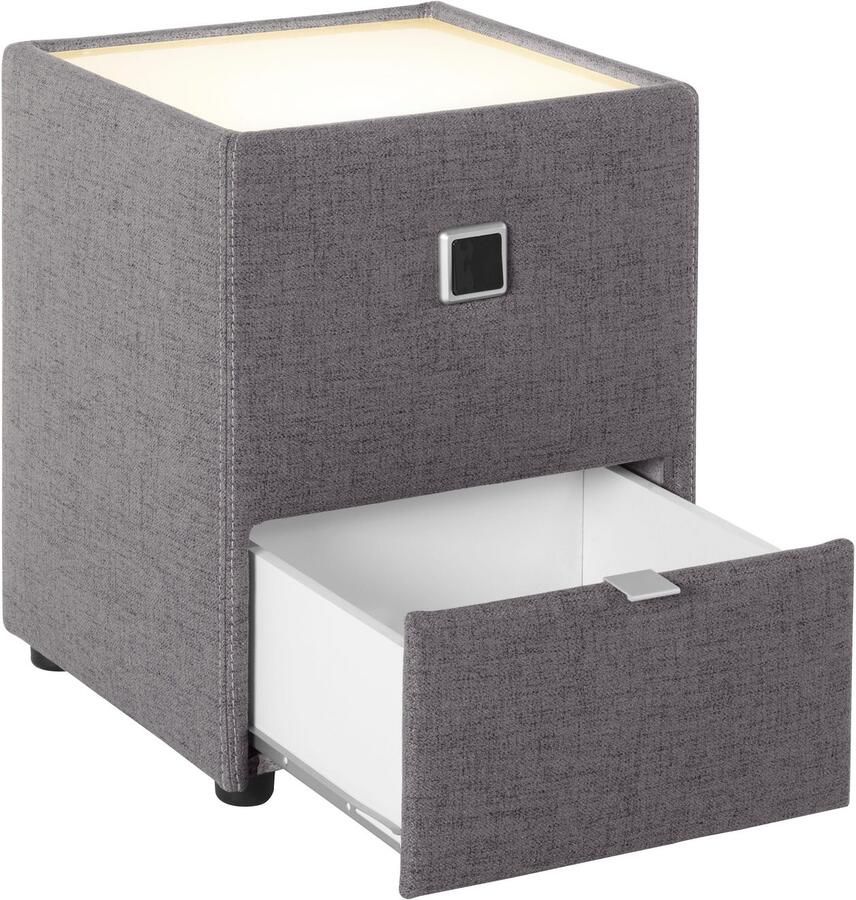 Jockenhöfer Gruppe Nachtkastje Lancy met ledverlichting