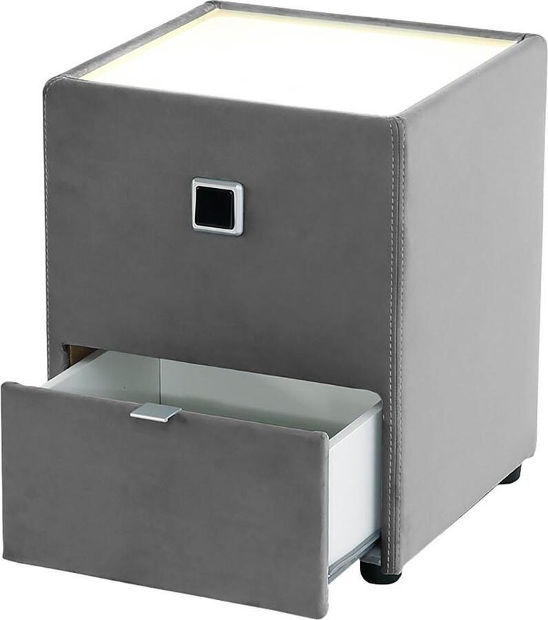 Jockenhöfer Gruppe Nachtkastje Lancy met ledverlichting