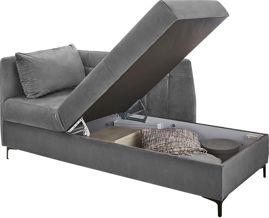 Jockenhöfer Gruppe Récamier Marlin Bed met verstelbaar hoofd- en voetdeel en bedkist