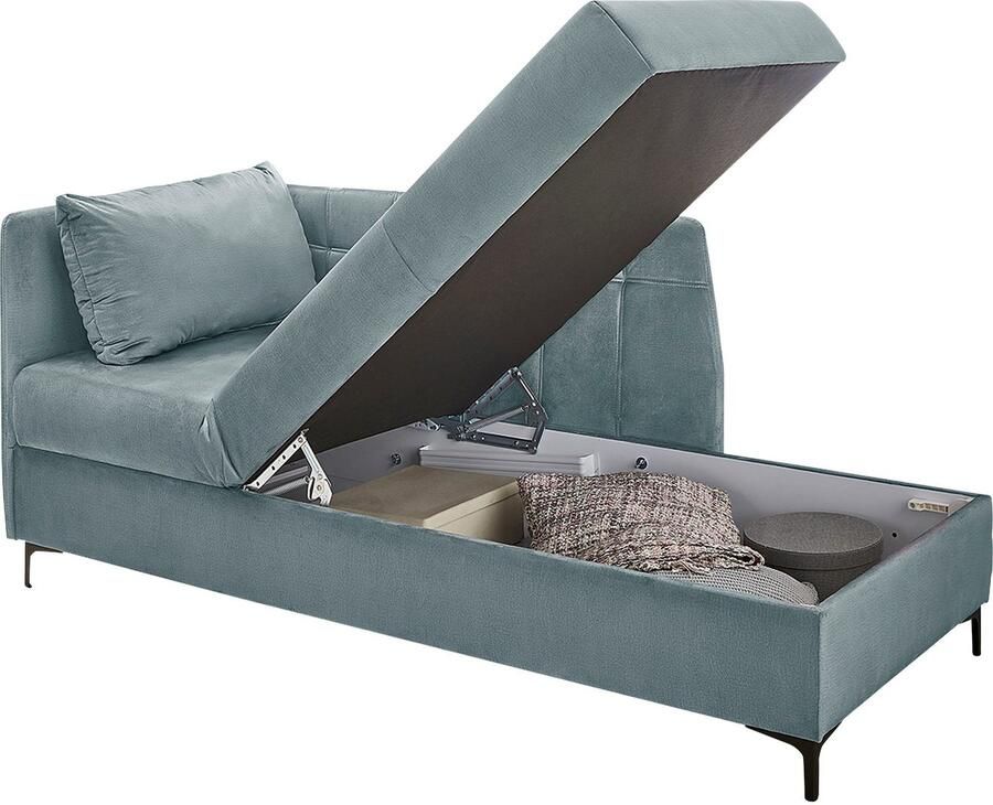 Jockenhöfer Gruppe Récamier Marlin Bed met verstelbaar hoofd- en voetdeel en bedkist