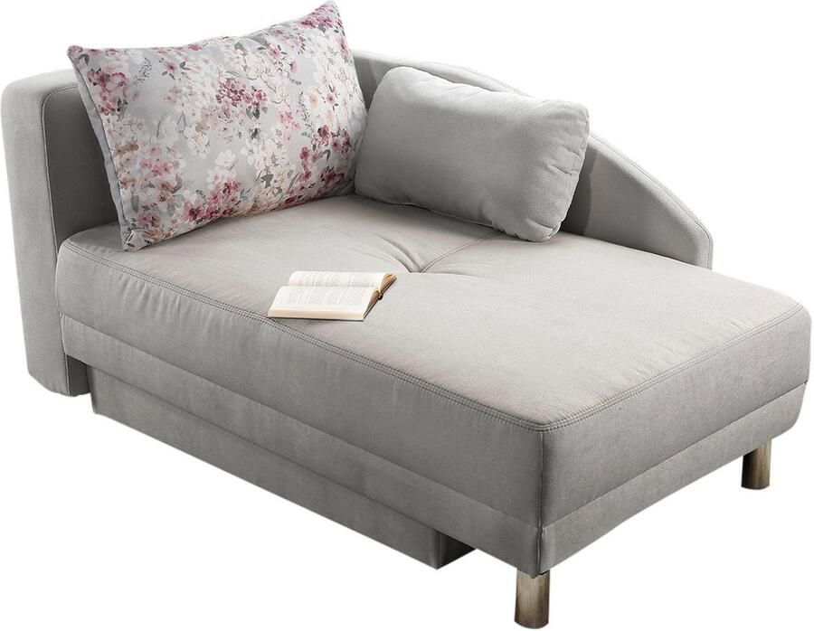 Jockenhöfer Gruppe Récamier ROY Chaise longue met slaapfunctie en bedkist met binnenvering