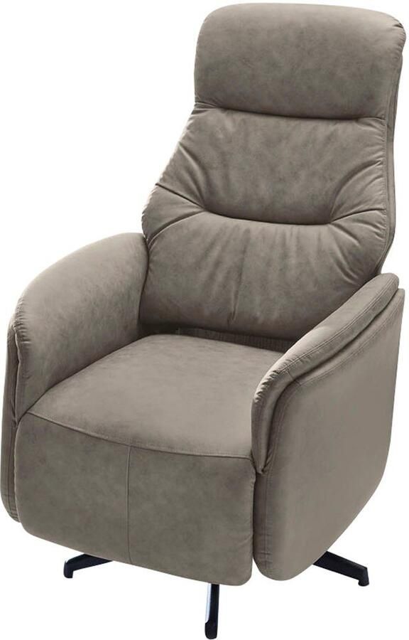 Jockenhöfer Gruppe Relaxfauteuil DORO met 2 motoren afzonderlijke elektrische verstellen van ruggedeelte en voetensteun