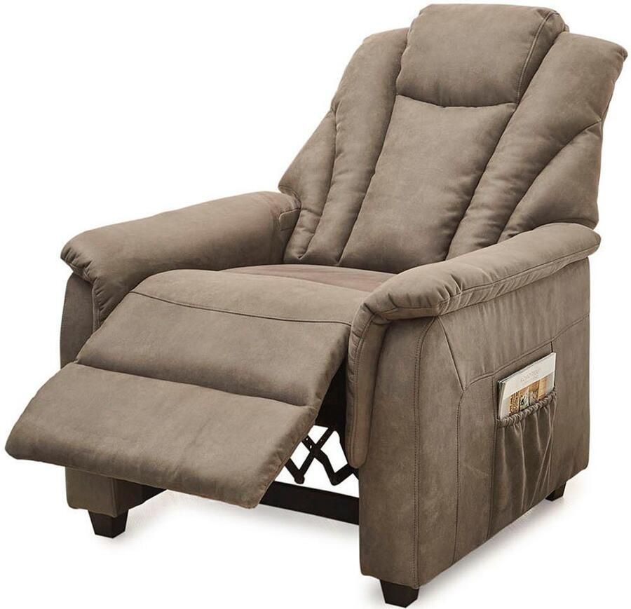 Jockenhöfer Gruppe Relaxfauteuil FRANKFURT met ligfunctie door aanpassen van lichaamsdruk tfk en nosagvering