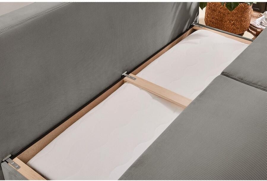 Jockenhöfer Gruppe Slaapbank Derby Volwaardig bed topmatras pocketvering zitting en rug