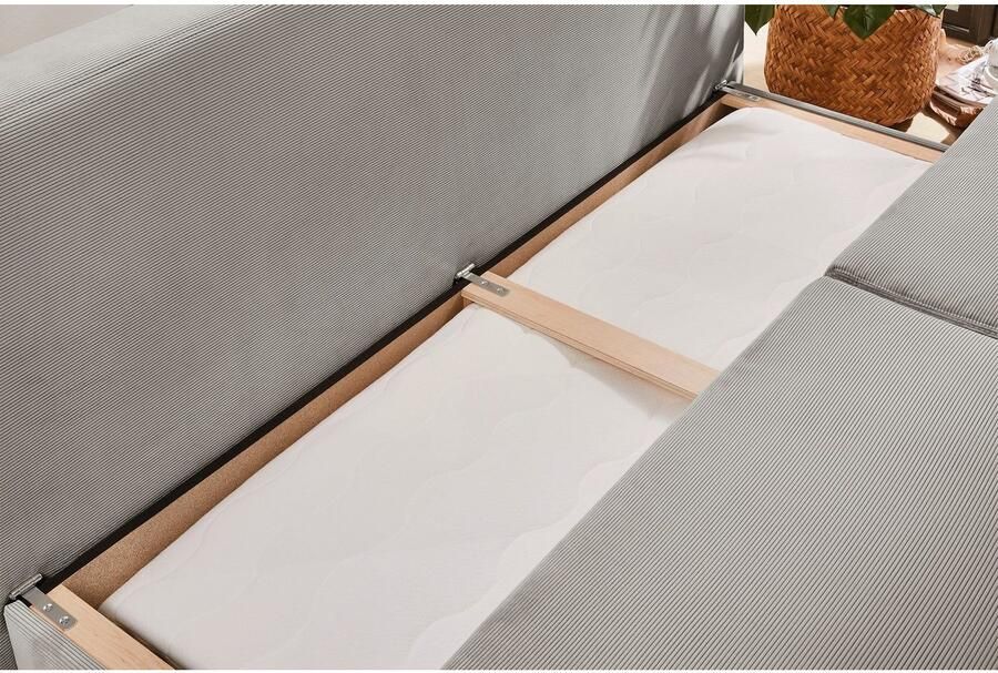 Jockenhöfer Gruppe Slaapbank Derby Volwaardig bed topmatras pocketvering zitting en rug