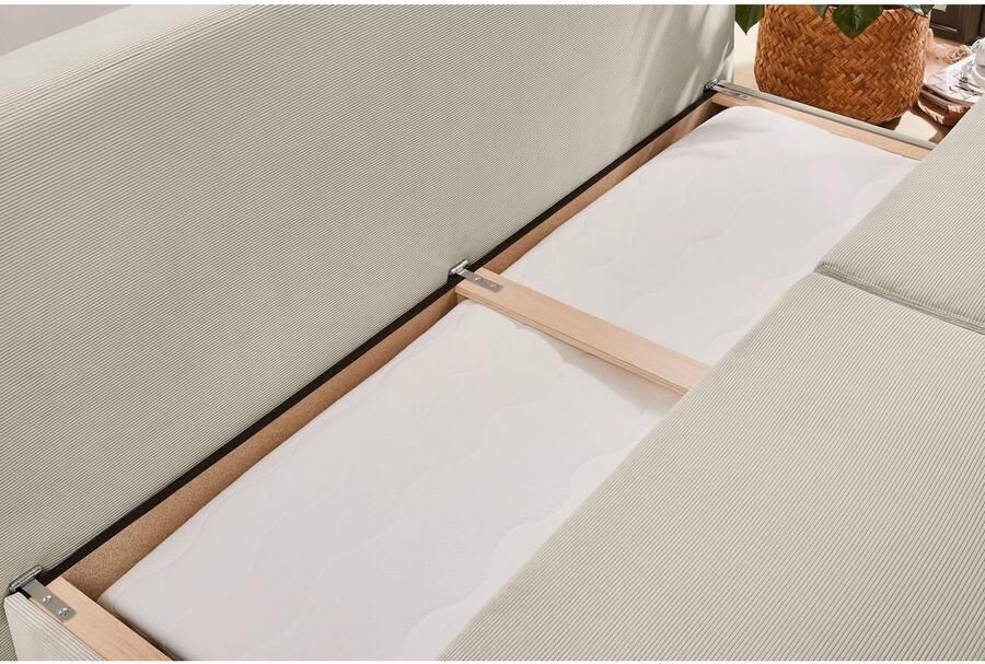 Jockenhöfer Gruppe Slaapbank Derby Volwaardig bed topmatras pocketvering zitting en rug