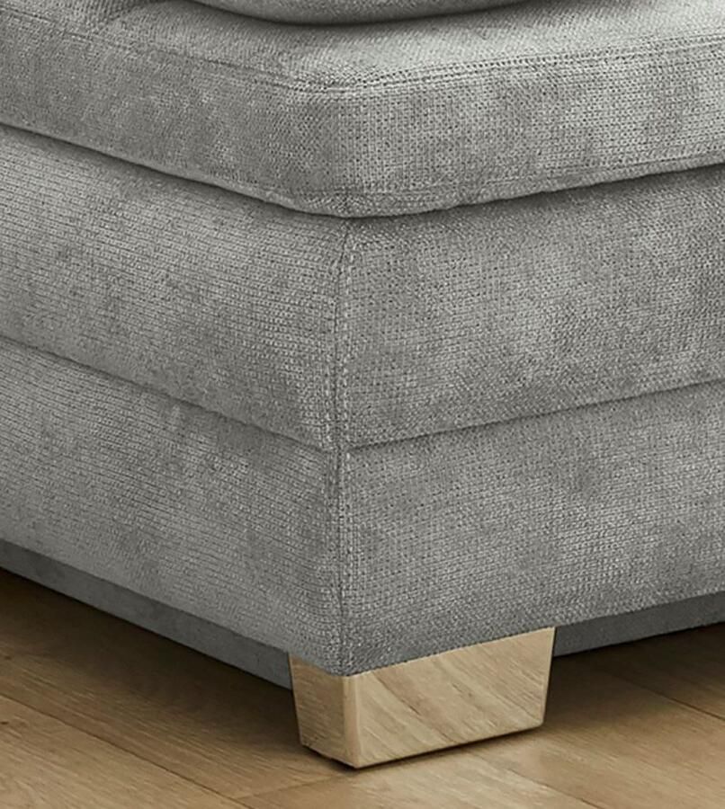 Jockenhöfer Gruppe Slaapbank Lincoln met slaapfunctie en bedkist geschikt als volwaardig bed