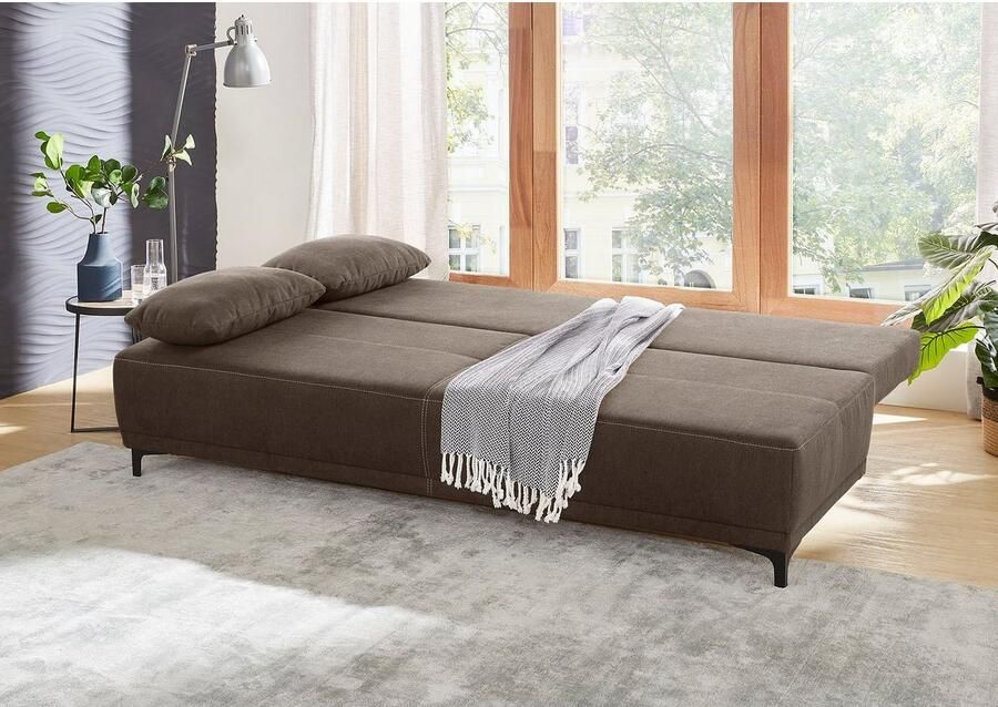 Jockenhöfer Gruppe Slaapbank Luigi praktische slaapfunctie opbergvak bedlade vrij plaatsbaar