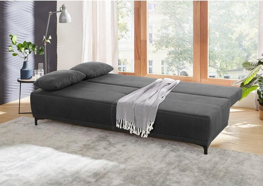 Jockenhöfer Gruppe Slaapbank Luigi praktische slaapfunctie opbergvak bedlade vrij plaatsbaar