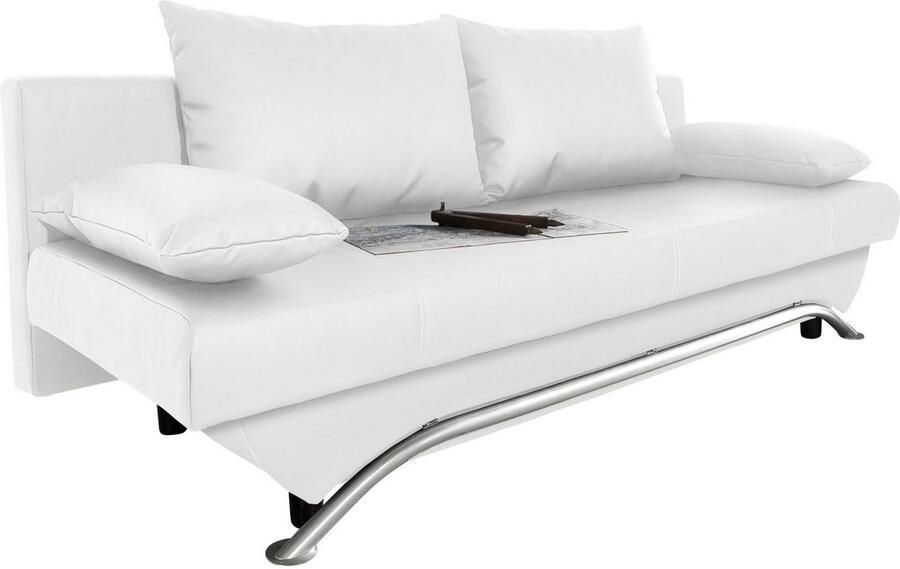 Jockenhöfer Gruppe Slaapbank Nancy met slaapfunctie en bedkist inclusief losse rugkussens