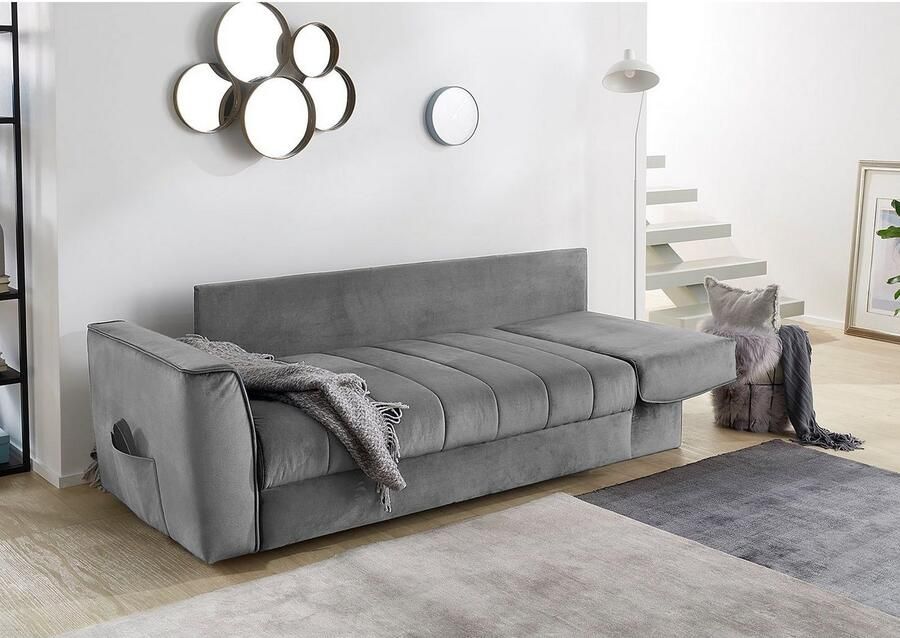 Jockenhöfer Gruppe Slaapbank Rick logeerbed slaap-liege ligoppervlak 200 86cm Ruimtebesparende bank met slaapfunctie binnenveringsinterieur