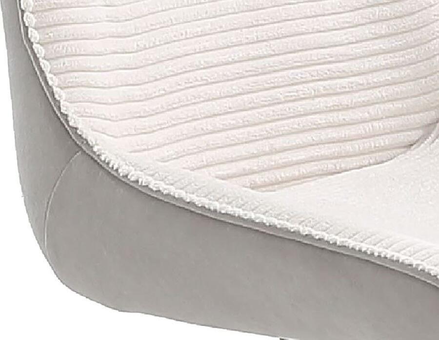 Jockenhöfer Gruppe Stoel met 4 poten Mellum Inclusief draaifunctie (360° draaibaar) bekledingsstof cord (set 2 stuks)