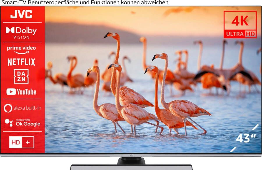 JVC Led-TV LT-43VU8156 108 cm 43 " 4K Ultra HD Smart TV