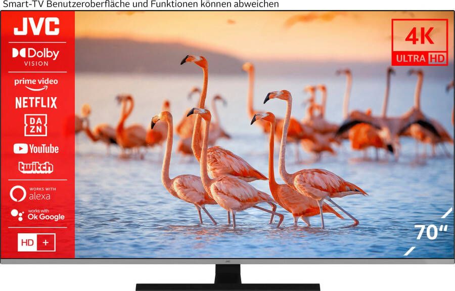 JVC Led-TV LT-70VU7255 177 cm 70 " 4K Ultra HD Smart TV
