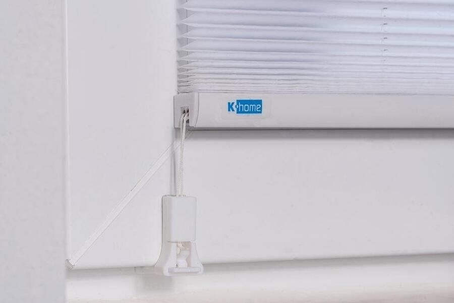 K-HOME Dubbele plissé Prato Daglicht + verduisteringsstof (1 stuk)