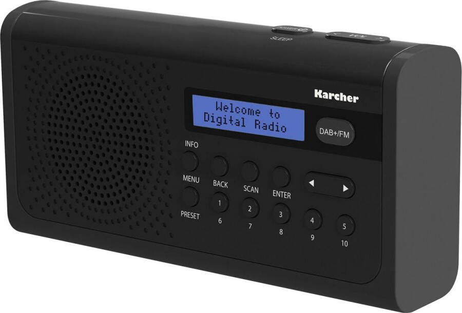 Karcher Digitale radio (DAB+) DAB 2405