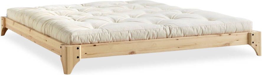 Karup Futonbed Elan inclusief lattenbodem verschillende breedten natuurlijke look