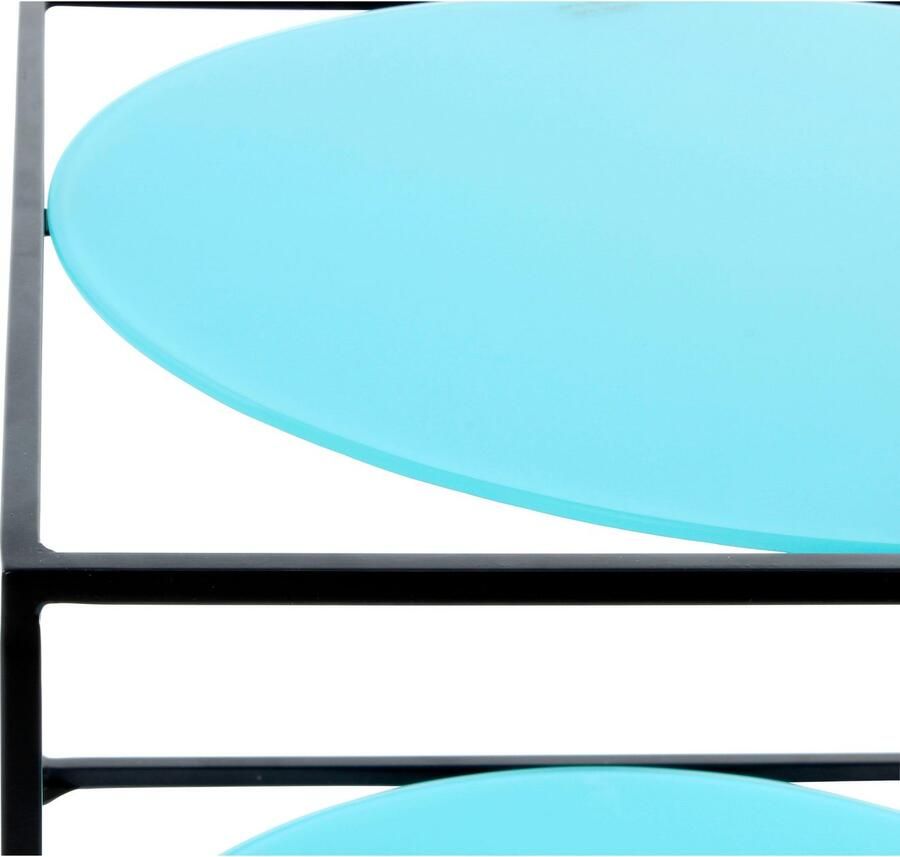 Kayoom Bijzettafel Cody bijzettafel in kubusvorm open modern ontwerp (1 stuk)