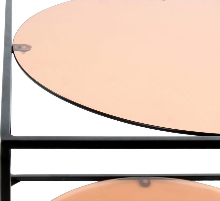 Kayoom Bijzettafel Cody bijzettafel in kubusvorm open modern ontwerp (1 stuk)