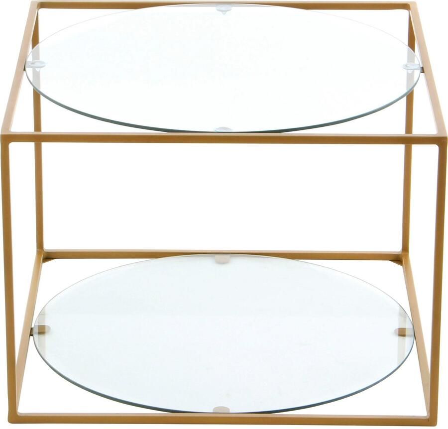 Kayoom Bijzettafel Cody bijzettafel in kubusvorm open modern ontwerp (1 stuk)