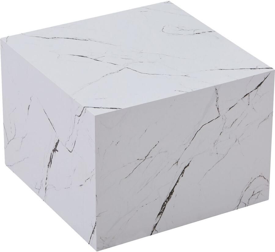 Kayoom Bijzettafel Cuboid 125 modern ontwerp robuuste constructie veelzijdig inzetbaar edele afwerking robuuste constructie (1 stuk)