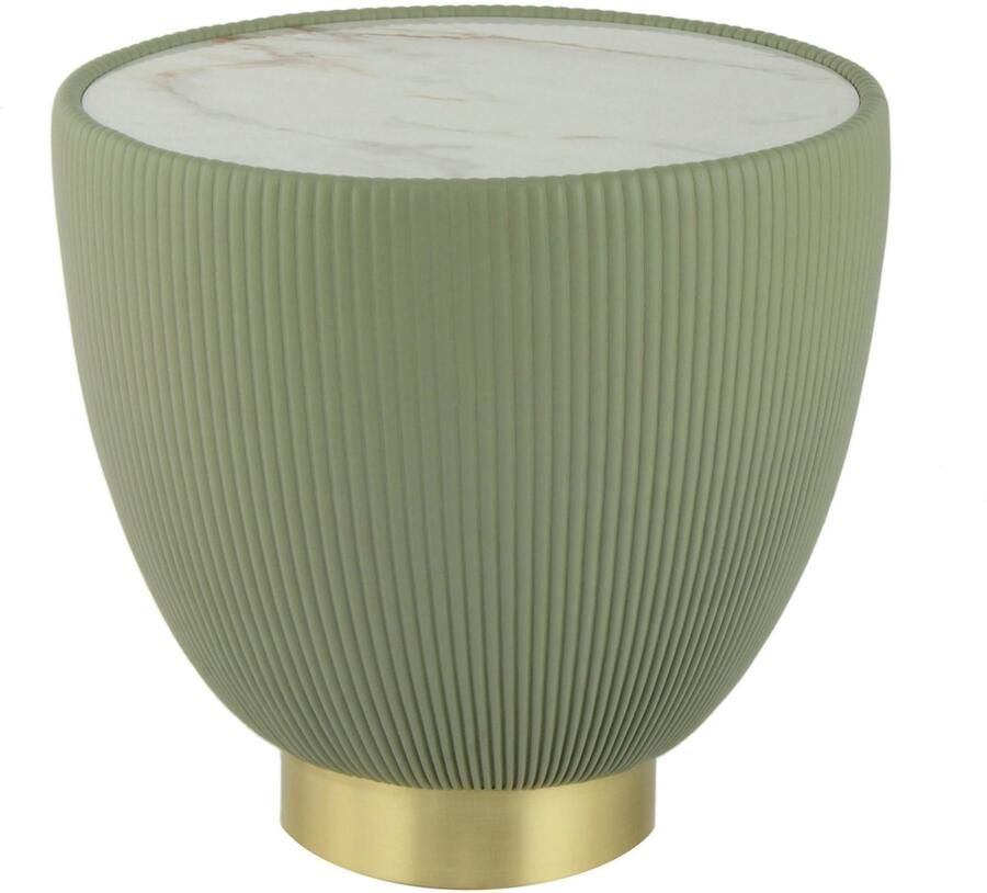 Kayoom Bijzettafel Jokai 125 praktische opbergruimte robuust ijzeren frame (1 stuk)