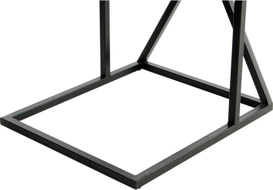 Kayoom Bijzettafel Louis 125 design-tafel met stijl marmer tafelblad Marmeren tafelblad detailrijk robuust frame tijdloos (1 stuk)